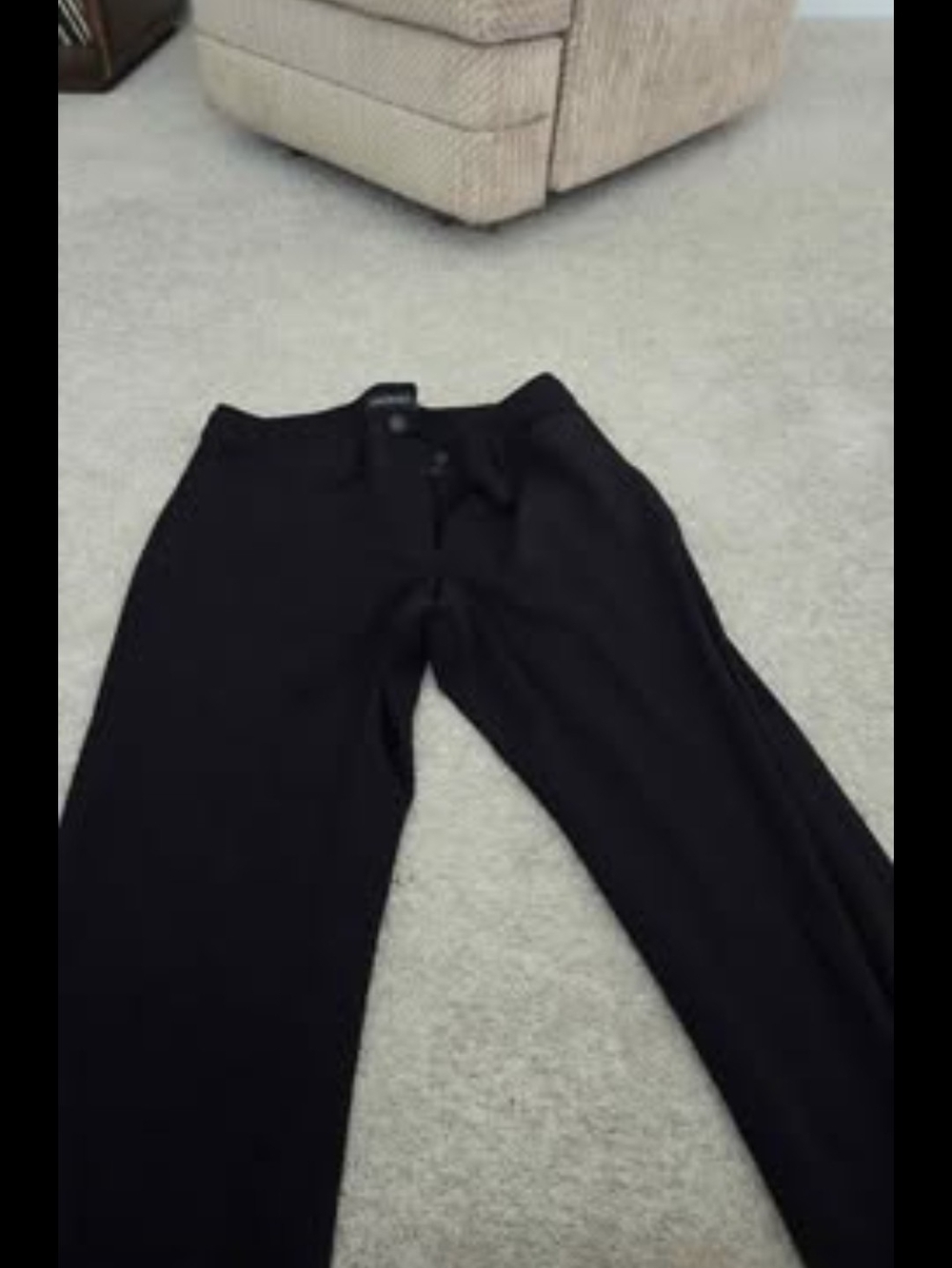 Lane Bryant Black Wide Leg Dress Pants